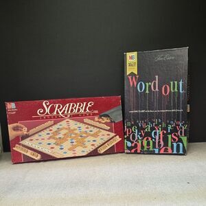 Scrabble And Word Out Games